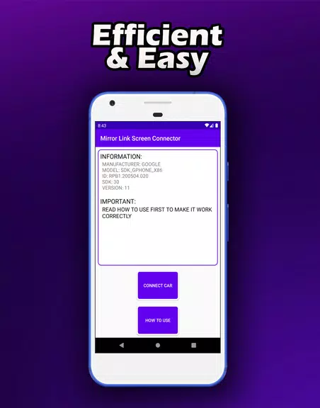 Mirror Link Screen Connector Screenshot 2