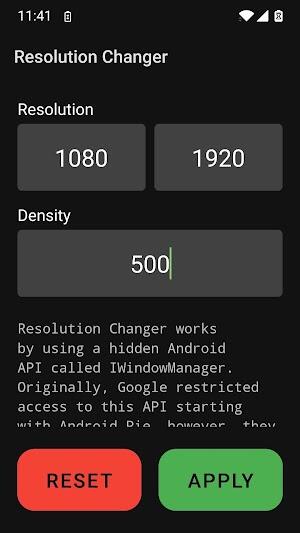 Resolution Changer ภาพหน้าจอ 3