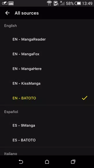 Manga AON Captura de pantalla 2