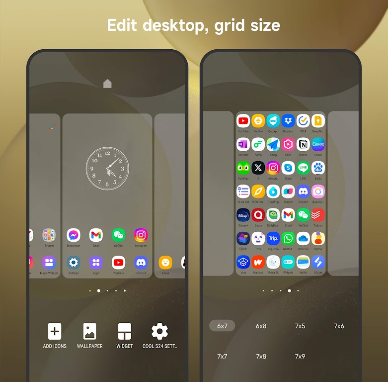 Cool S24 Launcher Galaxy OneUI Mod Capture d’écran 4
