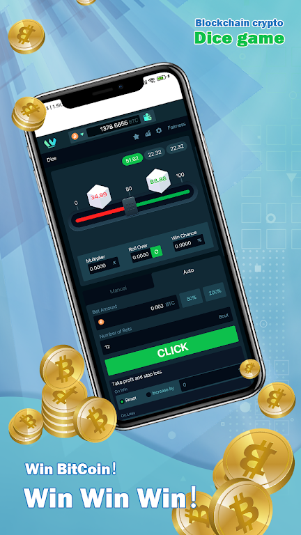 Crypto Dice ภาพหน้าจอ 1