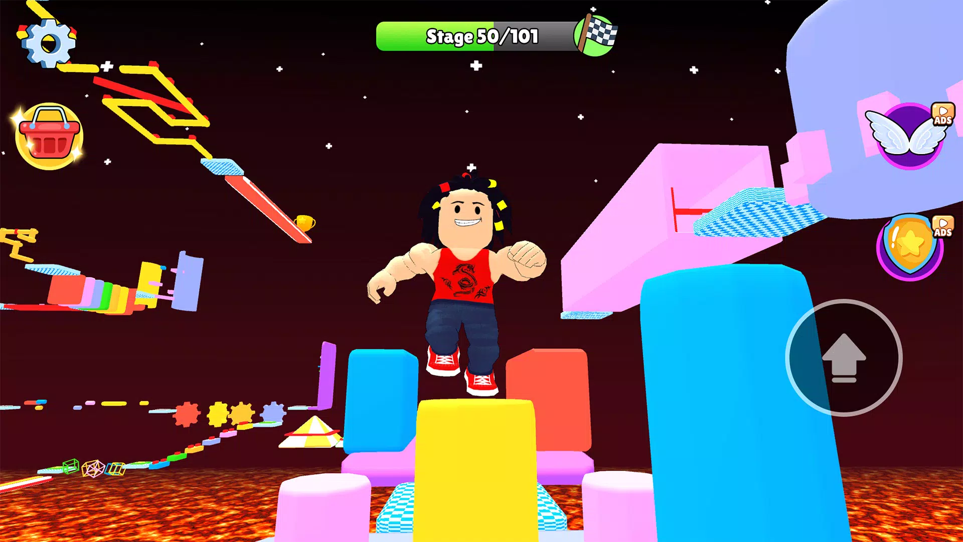 Parkour Adventure Jump Up Game應用截圖第3張