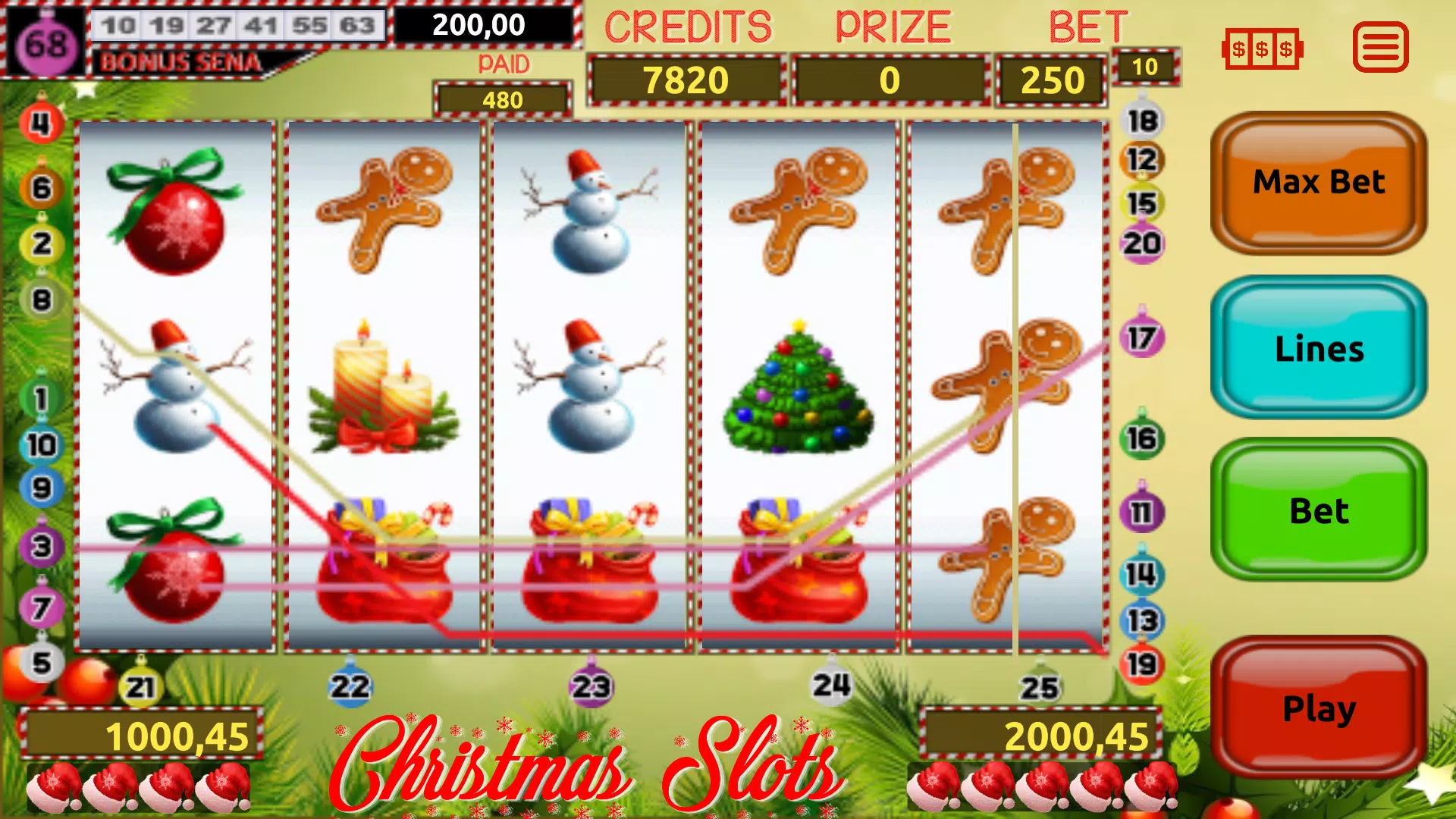 Christmas (Xmas) Slots 스크린샷 3