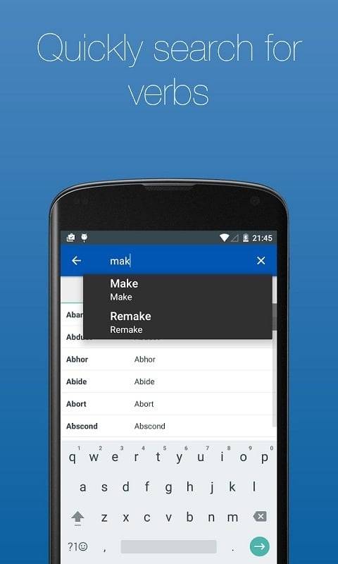 English Verb Conjugator Pro ဖန်သားပြင်ဓာတ်ပုံ 2