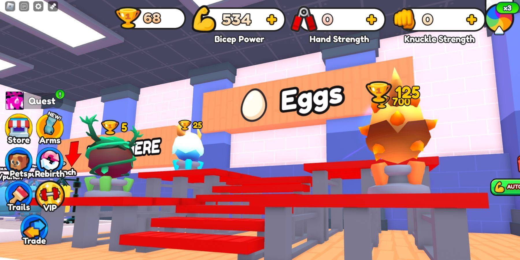 Arm Wrestle Simulator Social Media