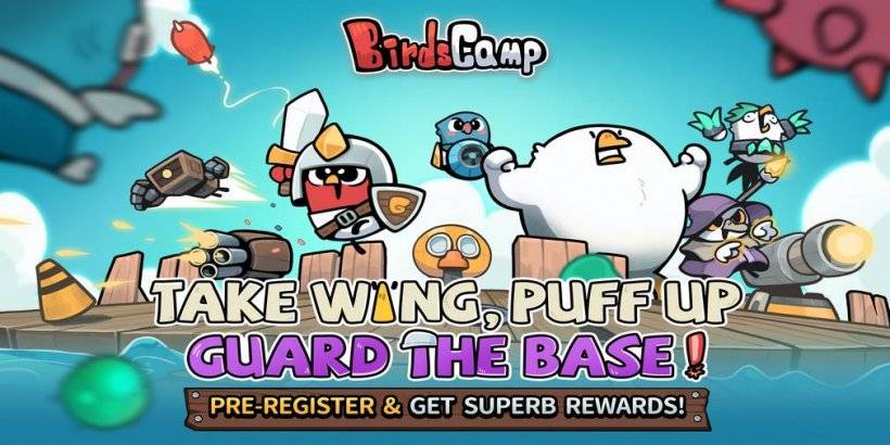 Cute Tower Defense Game: Birds Camp Launches