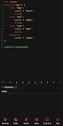 JavaScript Editor ဖန်သားပြင်ဓာတ်ပုံ 3
