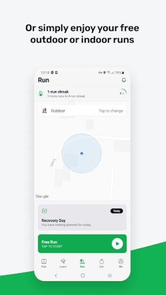 Joggo - Run Tracker & Coach Captura de tela 1