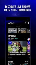 Caffeine: Live Streaming Скриншот 2