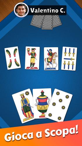 Classic Scopa - Card Game Скриншот 1