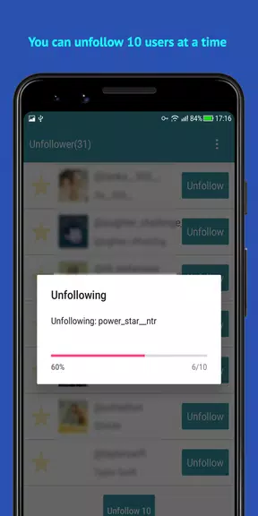 Unfollow Users Cleaner スクリーンショット 3