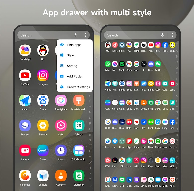 Cool S24 Launcher Galaxy OneUI Mod Capture d’écran 3