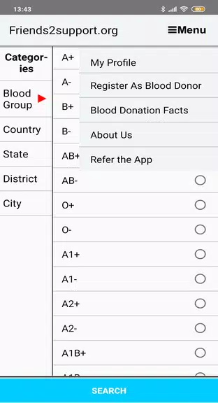 Friends2Support.org Screenshot 3