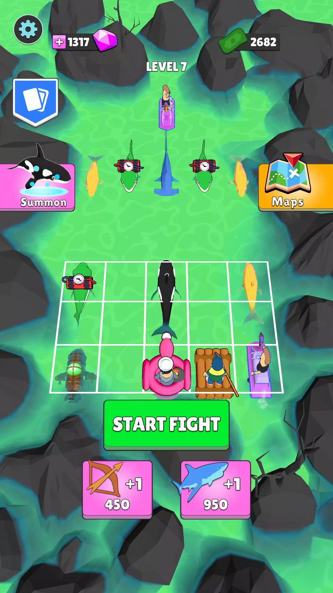 Merge Sharks ภาพหน้าจอ 4