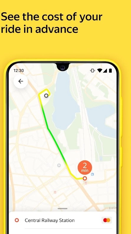 Yandex Go: taxi and delivery Tangkapan skrin 3