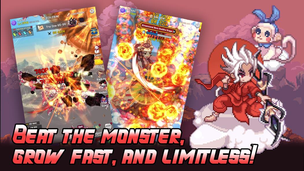 Monkey King Idle Mod Screenshot 1