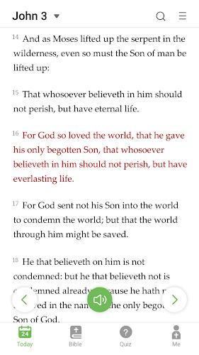 King James Bible - Verse+Audio Tangkapan skrin 3
