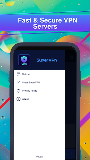 Super VPN - Stable & Fast VPN ภาพหน้าจอ 2