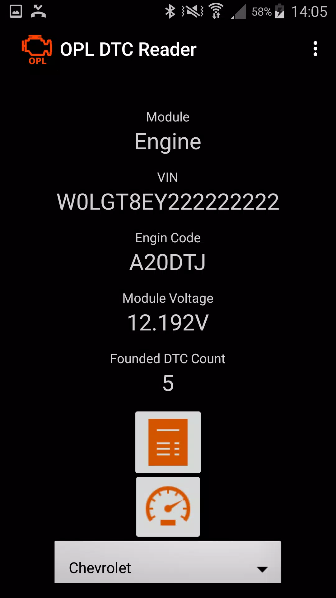 OPL DTC Reader ဖန်သားပြင်ဓာတ်ပုံ 2