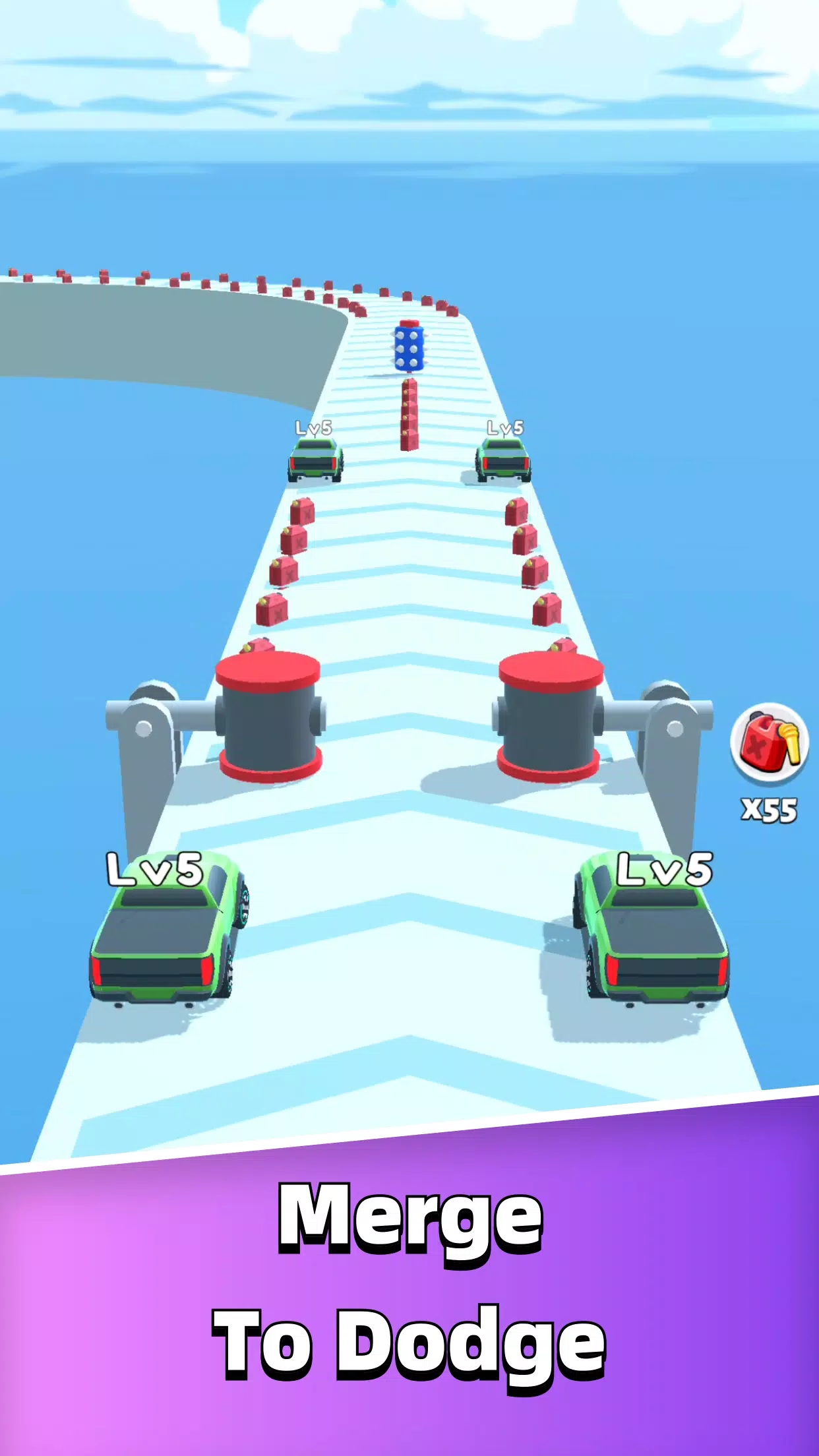 Merge Car Run Screenshot 4