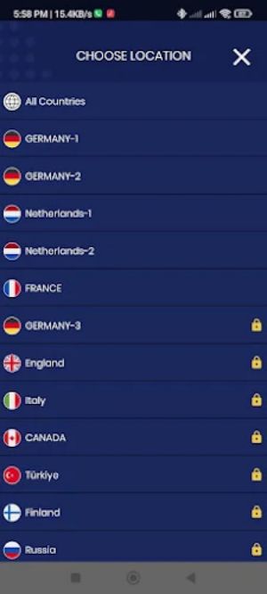 IRSPEEDY VPN Fast & Private スクリーンショット 3