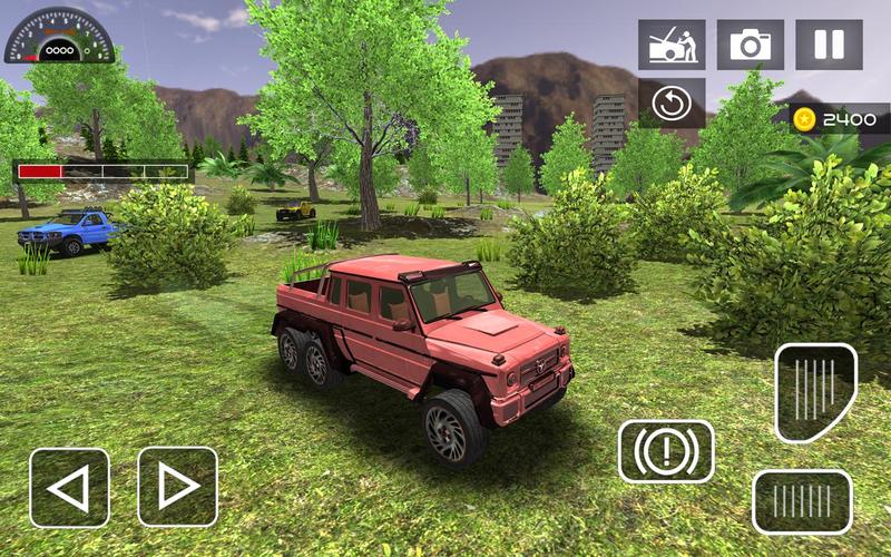 6x6 Truck Offroad Driving Sim Screenshot 1