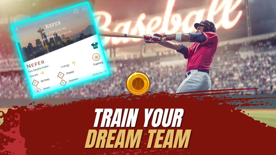 Astonishing Baseball Manager Captura de pantalla 3