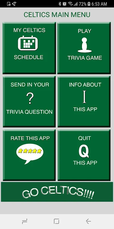 Trivia & Schedule Celtics fans Capture d’écran 1