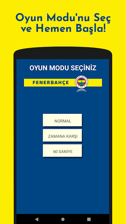 Fenerbahçe Futbolcu Kart Eşleştirme Oyunu ภาพหน้าจอ 2