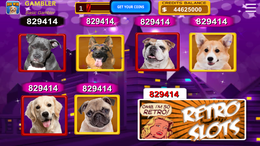 Dogs Slots स्क्रीनशॉट 2