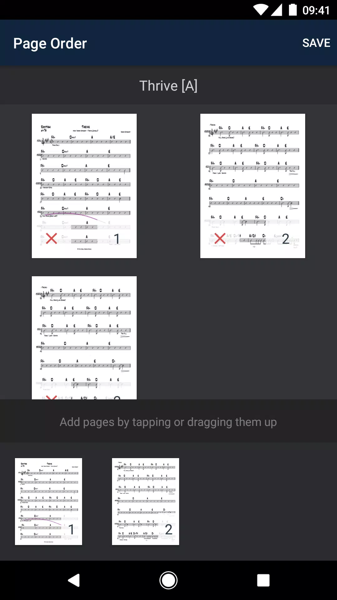 Planning Center Music Stand Ekran Görüntüsü 4