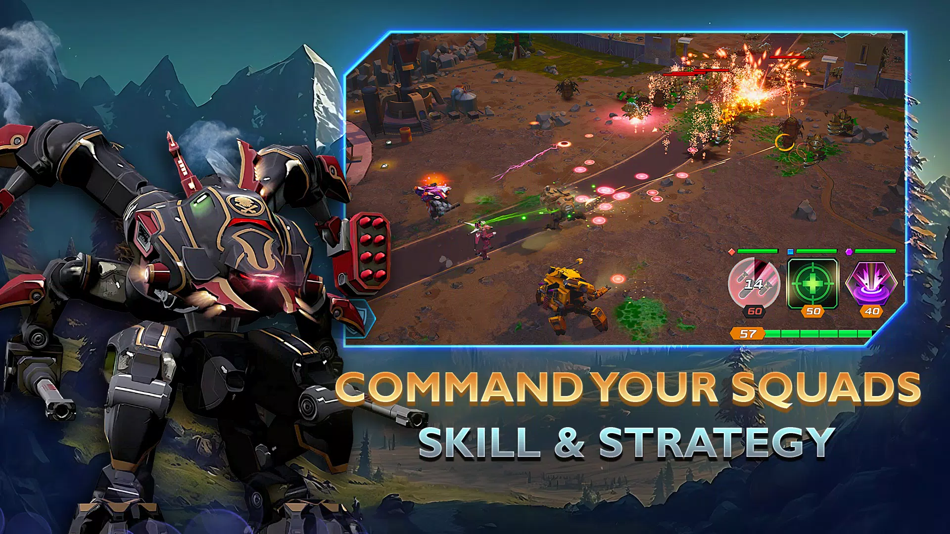 Mech vs Aliens: War Robots RPG应用截图第1张