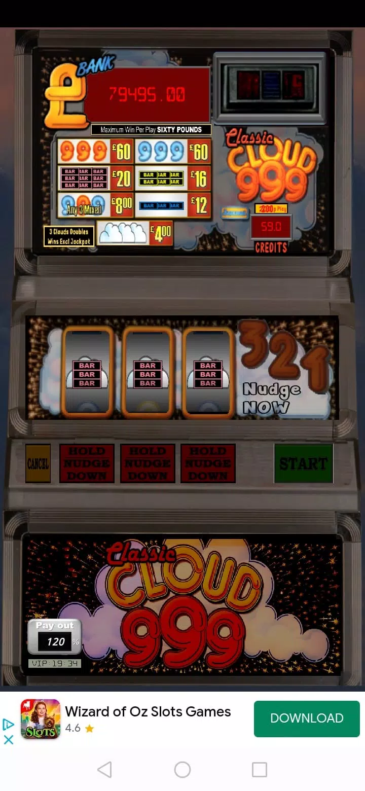 Cloud 999 UK Multi Stake Slot應用截圖第2張