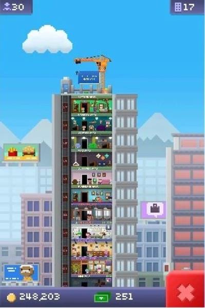 Tiny Tower Mod Tangkapan skrin 1