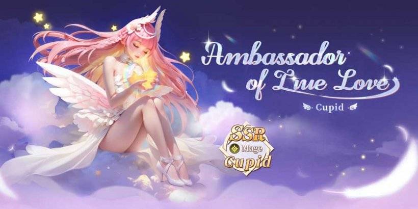 “召喚王國：女神歡迎丘比特，真愛的大使”