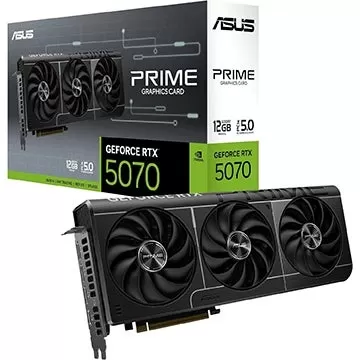 La carte graphique Asus Prime GeForce RTX 5070 est en dessous du prix conseillé lors de la vente Amazon du Jour des Travailleurs