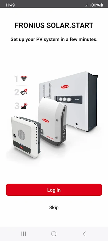Fronius Solar.start Captura de pantalla 1
