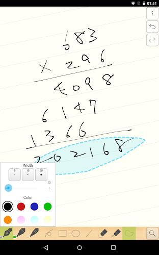 Handwriting memo a Paper ဖန်သားပြင်ဓာတ်ပုံ 4