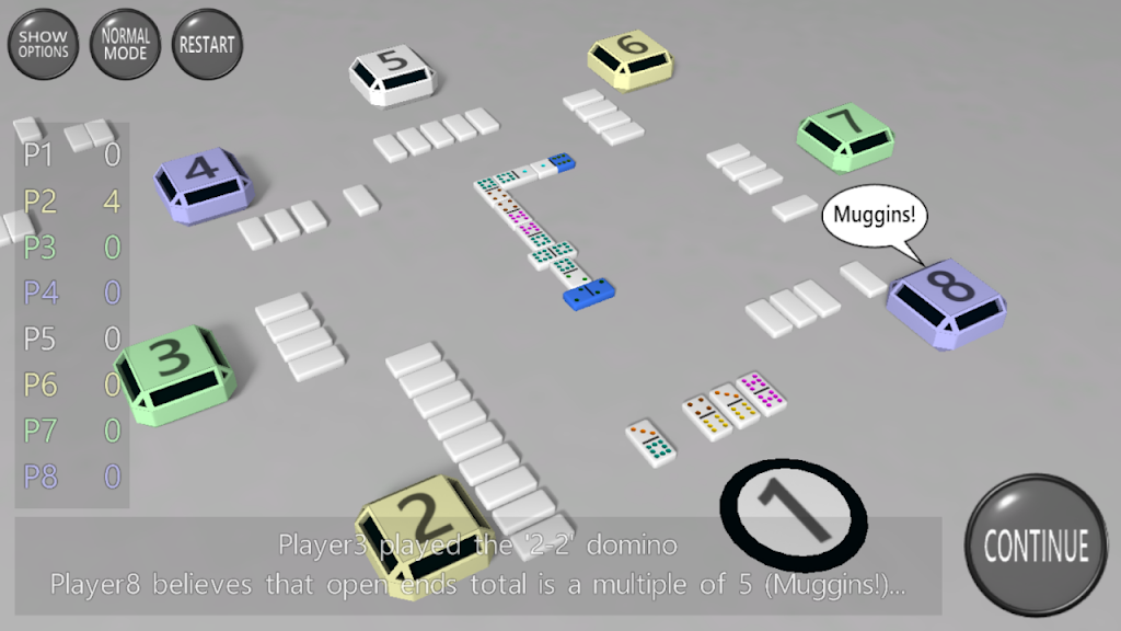 3D Dominoes by A Trillion Games Ltd Captura de tela 2
