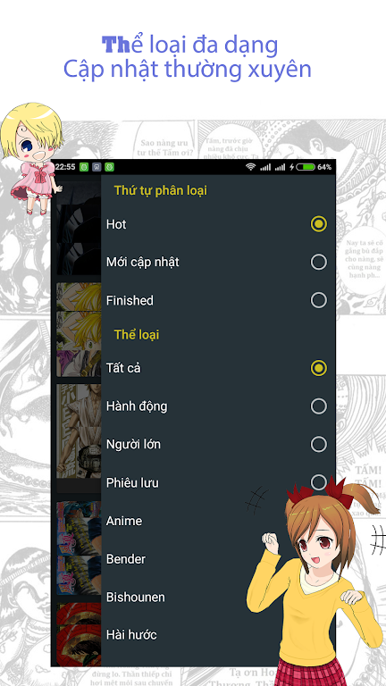 hot manga - comic offline Best Online ภาพหน้าจอ 2
