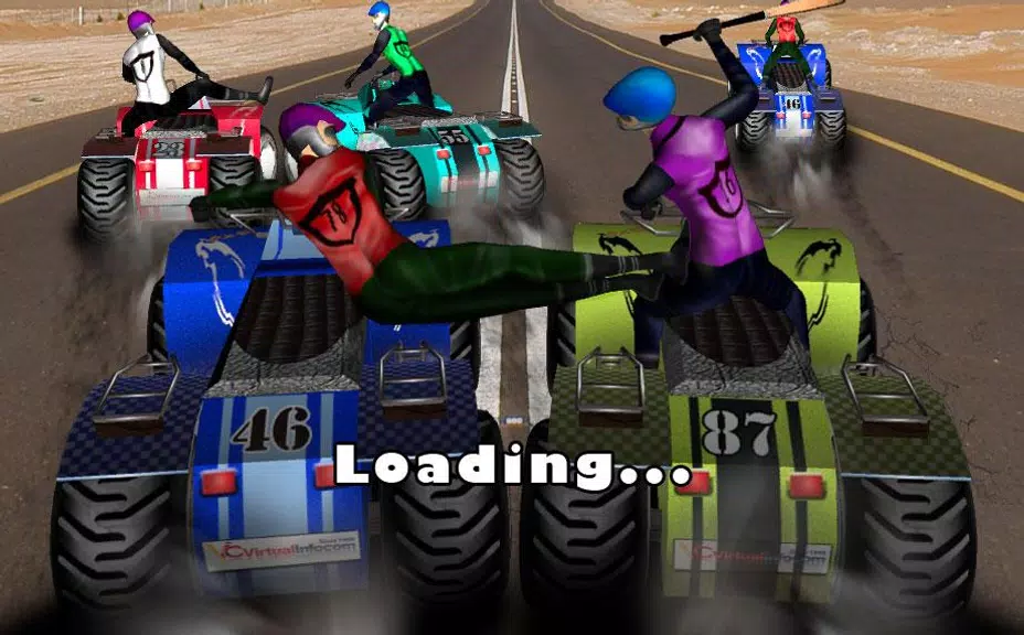 3D quad bike racing Скриншот 3