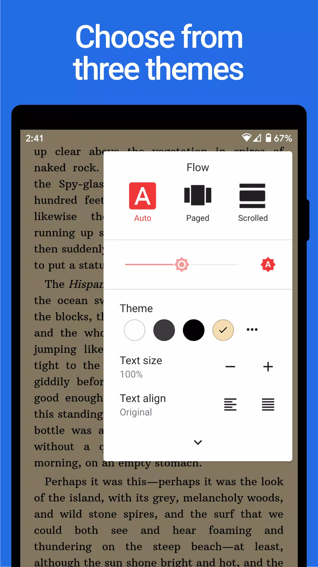 Lithium: EPUB Reader スクリーンショット 3