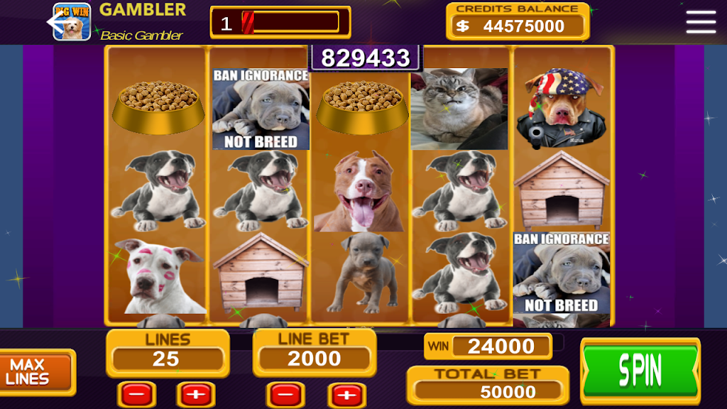 Dogs Slots स्क्रीनशॉट 3