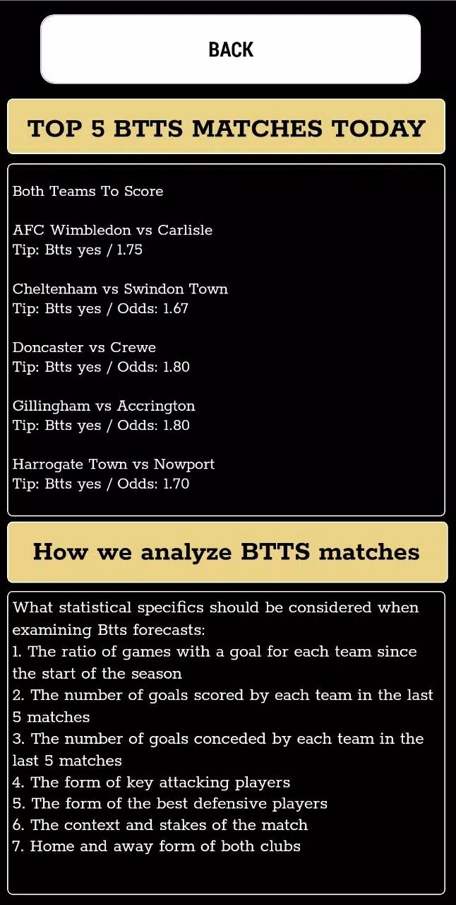 Btts predictions gg/ng Tangkapan skrin 4