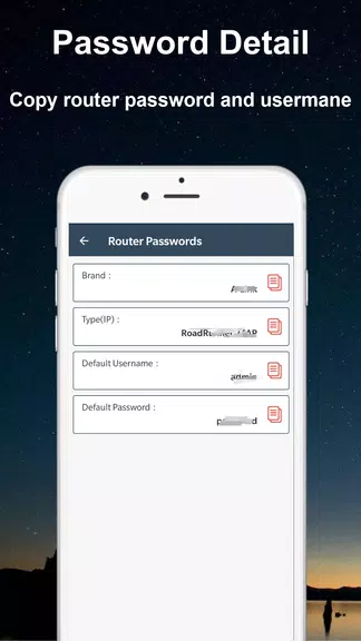 Default WiFi Router Passwords Ekran Görüntüsü 4