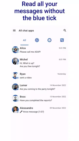 NoBlueTick: No Last Read Screenshot 1