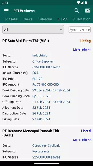 Schermata RTI Business 3