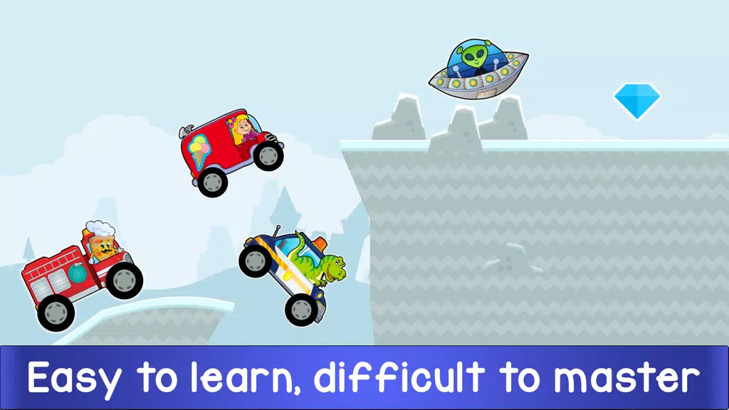 Kids Car Racing Game Screenshot 1