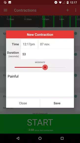 Contractions Timer for Labor应用截图第3张
