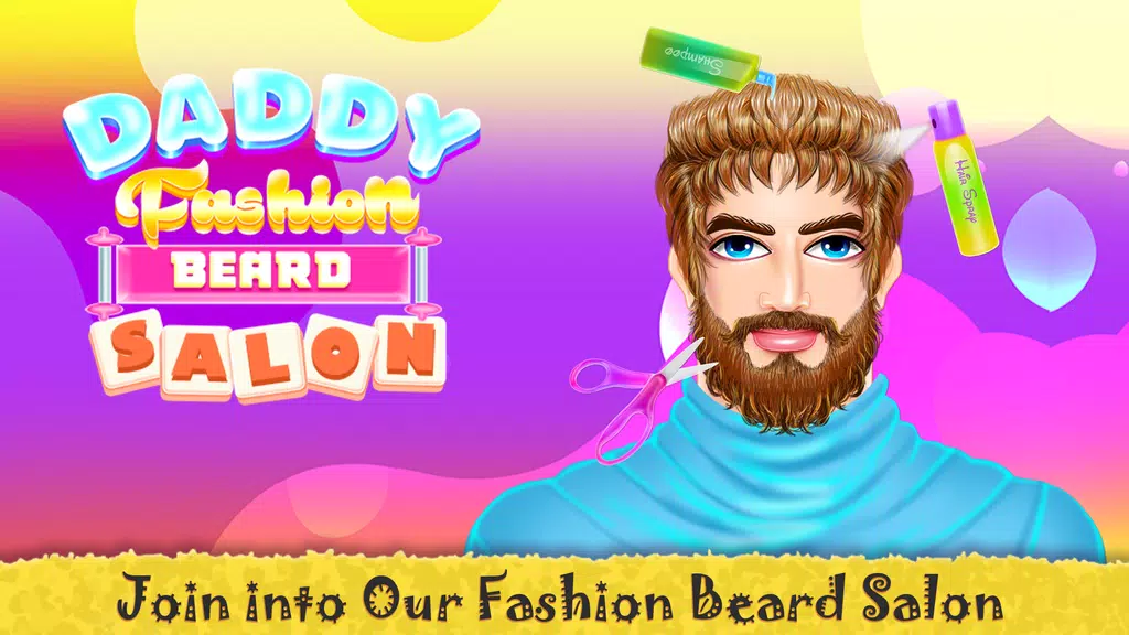 Daddy Fashion Beard Salon Screenshot 3